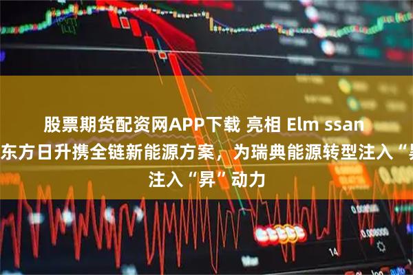 股票期货配资网APP下载 亮相 Elm ssan 2025！东方日升携全链新能源方案，为瑞典能源转型注入“昇”动力