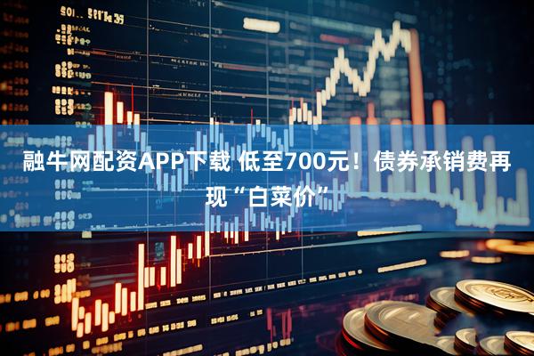 融牛网配资APP下载 低至700元！债券承销费再现“白菜价”