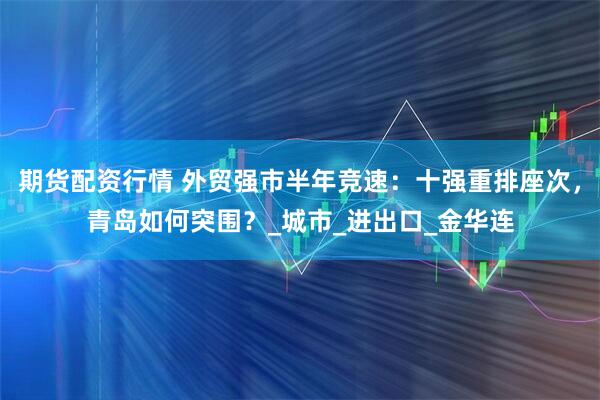 期货配资行情 外贸强市半年竞速：十强重排座次，青岛如何突围？_城市_进出口_金华连