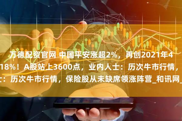 万德配资官网 中国平安涨超2%，再创2021年4月以来新高，年内累涨超18%！A股站上3600点，业内人士：历次牛市行情，保险股从未缺席领涨阵营_和讯网_资金_公募
